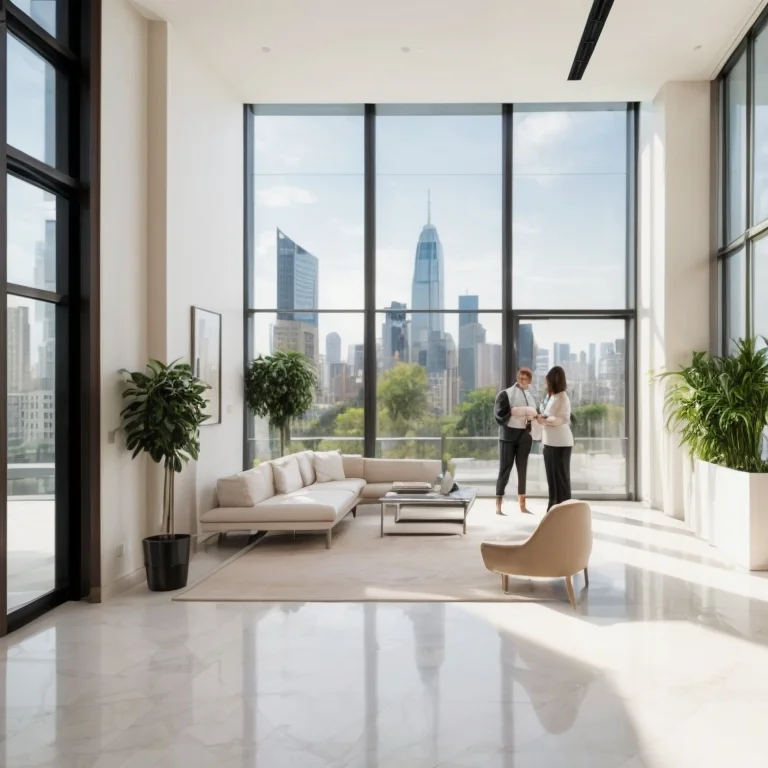 Aerial view of a luxury Swiss chalet overlooking the Alps